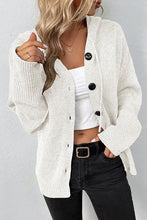 Load image into Gallery viewer, Button front hooded cardigan

