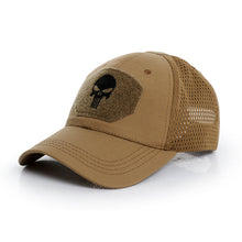 Load image into Gallery viewer, Embroidered Mesh Camouflage Baseball Cap
