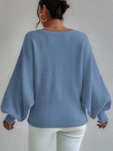 Load image into Gallery viewer, Oversized balloon sleeve sweater
