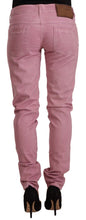 Load image into Gallery viewer, Acht Pink Cotton Slim Fit Women Denim Skinny Jeans
