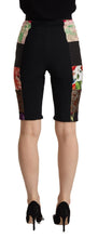 Load image into Gallery viewer, Dolce &amp; Gabbana Multicolor Patchwork High Waist Cropped Pants
