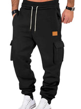 Load image into Gallery viewer, Men's Full Size Drawstring Cargo Jogger Pants Plus Size
