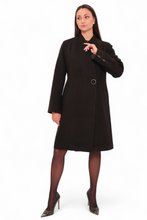 Load image into Gallery viewer, Opéra Midi Cashmere Blend Overcoat in Black

