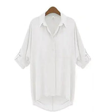 Load image into Gallery viewer, Chill With Me Chiffon Shirt - # WOAA21510016-PRG
