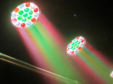 Load image into Gallery viewer, Vivid Beam Wash Zoom LED Moving Head Light - 19x15W RGBW 4in1, DMX512 Control for Stunning Stage Effects
