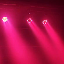 Load image into Gallery viewer, Vivid Beam Wash Zoom LED Moving Head Light - 19x15W RGBW 4in1, DMX512 Control for Stunning Stage Effects
