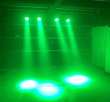 Load image into Gallery viewer, Vivid Beam Wash Zoom LED Moving Head Light - 19x15W RGBW 4in1, DMX512 Control for Stunning Stage Effects
