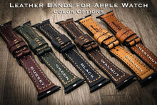 Load image into Gallery viewer, Apple Watch Leather Band - Saddle Tan
