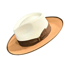 Load image into Gallery viewer, Bellissimo Exclusive Panama and Felt Two Tone Fox [Camel]
