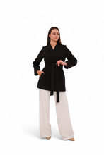 Load image into Gallery viewer, Opéra Cashmere Blend Overcoat in Black
