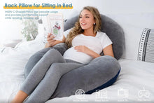 Load image into Gallery viewer, C-Shaped Body Pregnancy Pillow - # WOAA21410003-PRG
