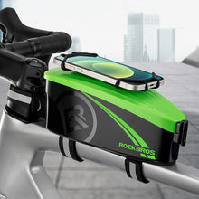 Load image into Gallery viewer, Bicycle Bag Rain cover Bike Phone Holder Bag Waterproof Biycle Basket 4-6.5' Front Phone Bag Moto Bicycle AccessoriesBike Top Tube Bag Bicycle Front Frame Bag Waterproof Bike Pouch Pack Bike Phone Bag Cycling Accessories Pouch For Mountain Road Bike
