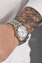 Load image into Gallery viewer, Mod Datejust Wimbledon Silver
