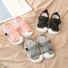 Load image into Gallery viewer, Flexible Boys Girls Breathable Mesh Shoes Slip-proof Soft Sole Shoes Baby Casual Toddler Shoes
