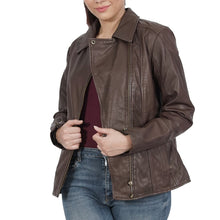 Load image into Gallery viewer, Kiara Biker Leather Jacket
