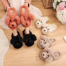 Load image into Gallery viewer, Couples Winter Pack Heel Cotton Shoes Women's  Mens Slipper Winter Shoes New Fashion Casual Fur Plush Slides Winter Slippers For Women House Slippers Fluffy Soft Comfy Fuzzy Slippers Faux Fur Plush Anti-Skid Slippers
