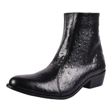 Load image into Gallery viewer, Jazzy Jackman Leather Print Ankle Length Boots
