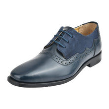 Load image into Gallery viewer, Amy Leather Suede Oxford Style Kids Dress Shoes
