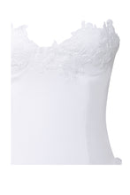 Load image into Gallery viewer, Sacha White Lace Drop Waist Corset Puffy Mini Dress
