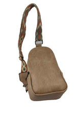 Load image into Gallery viewer, Random Pattern Adjustable Strap : Leather Sling Bag
