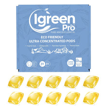 Load image into Gallery viewer, IGREEN PRO Ultra Concentrated Laundry Detergent Pods – 35 Loads
