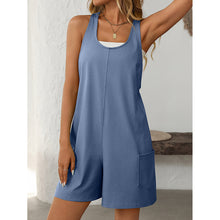 Load image into Gallery viewer, Womens Summer Casual Loose Tank Romper
