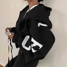 Load image into Gallery viewer, Women’s Zip-Up Printed Sweatshirt – Long Sleeve Casual Jacket
