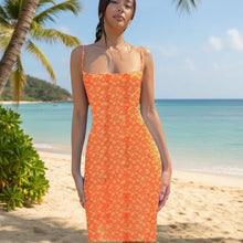 Load image into Gallery viewer, Women's Slim Fit Printed Backless Dress
