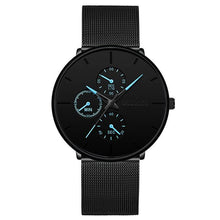 Load image into Gallery viewer, Relogio Masculino Unisex  Woman and Men Quartz Watch In Casual Slim Mesh Style Designer Sport Watch
