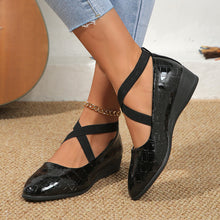 Load image into Gallery viewer, Elastic Band Platform Wedge Pumps – 6 Colors EU 35–43
