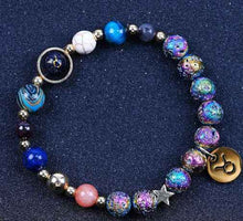 Load image into Gallery viewer, Blue San Volcanic Rock Constellation Bracelets – Colorful Twelve Constellations

