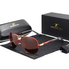Load image into Gallery viewer, Summer Luxury  Aluminum Magnesium Men's  Retro Aviation Popular Sunglasses Polarized Men Mirror Glasses oculos  Eyewear Accessories For Men
