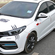 Load image into Gallery viewer, 1Pair Car Rear View Mirror Sticker Reflective Decal Vinyl Sticker Decal Stripe Sticker  Car Rear View Mirror Stickers Car Body Stickers Waterproof Reflective Car Side Stickers Auto Side Stripe Decals  Side Mirror Reflective Decals Auto Rearview Stickers
