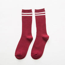 Load image into Gallery viewer, 1Pair Ladies Pile Socks for Autumn Winter Pure Cotton Socks Solid Color Keep Warm Women Socks Mid Tube Socks Thickening Cashmere Socks For Men And Women
