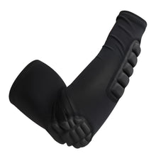Load image into Gallery viewer, 1Pc Arm Sleeve Armband Elbow Sport Basketball Football Anti-Slip Anti-Collision Support Elastic Protective Pad Arm Guard Padded Compression Arm Sleeve With Protection Elbow One Piece Comfortable Arm Cover
