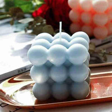 Load image into Gallery viewer, 1pc Cube Wax Fragrance Candle Bougie Rose Scented Candles Cute Wax Candles Cube Scented Candle Handmade Decorative Candle Hand Poured Scented Candle Home Decor Candle for Bedroom Aesthetic  Home Geometric Decoration Cube Wax Fragrance Candle
