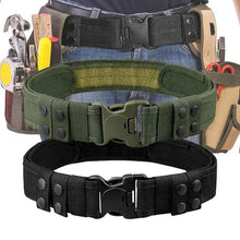 Load image into Gallery viewer, 1pc Quick Release Tactical Belt for Men Fashion Style Combat Belt for Outdoor Activities and Fishing
