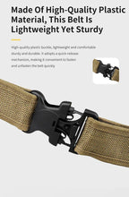 Load image into Gallery viewer, 1pc Quick Release Tactical Belt for Men Fashion Style Combat Belt for Outdoor Activities and Fishing
