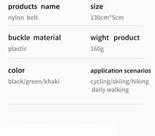 Load image into Gallery viewer, 1pc Quick Release Tactical Belt for Men Fashion Style Combat Belt for Outdoor Activities and Fishing
