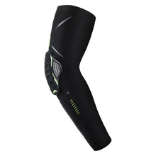 Load image into Gallery viewer, 1PC Sport Black Arm Guard Compression Sleeves Sports Fitness Elastic Elbow Protective Pad Outdoor Basketball Football Sleeves For UV Summer Sun Protection Men Athletic Arm Cover
