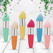 Load image into Gallery viewer, 1PC Womens Powder Sponge Beauty Cosmetic Puff Face Makeup Brushes Tools with Handle Makeup Brush Professional Soft Mushroom Head
