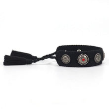 Load image into Gallery viewer, 1PC Woven Beautiful Bracelet For Men Women Adjustable Braided Friendship Bracelets Friendship Handwoven Ethnic Cotton Wrap Bracelets Knitted Bracelets Pattern For Women Girls Men
