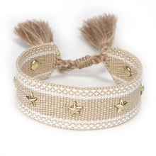 Load image into Gallery viewer, 1PC Woven Beautiful Bracelet For Men Women Adjustable Braided Friendship Bracelets Friendship Handwoven Ethnic Cotton Wrap Bracelets Knitted Bracelets Pattern For Women Girls Men
