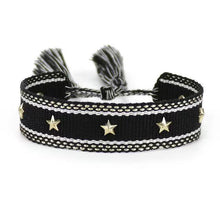 Load image into Gallery viewer, 1PC Woven Beautiful Bracelet For Men Women Adjustable Braided Friendship Bracelets Friendship Handwoven Ethnic Cotton Wrap Bracelets Knitted Bracelets Pattern For Women Girls Men
