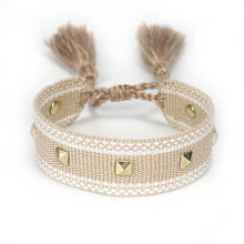 Load image into Gallery viewer, 1PC Woven Beautiful Bracelet For Men Women Adjustable Braided Friendship Bracelets Friendship Handwoven Ethnic Cotton Wrap Bracelets Knitted Bracelets Pattern For Women Girls Men
