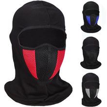 Load image into Gallery viewer, 1Pcs Balaclava Mask Motorcycle Full Face Shield  Bike Motorcycle Ice Silk Windproof Dustproof Sunscreen Mask Wild Helmet Hood Balaclava Face Scarf Mask Sunscreen Dustproof Army Cycling Hunting Fishing Tactical Airsoft Hat
