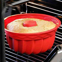 Load image into Gallery viewer, 1pcs Big Round Swirl Shape Silicone Butter Cake Mould Kitchen Baking Form Tools For Cake Bakery Baking Dish Bakeware Mold Silicone Fluted Pan Cake Nonstick Jelly Molds Tube For Baking 7*5*3cm

