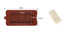 Load image into Gallery viewer, 1PCS Silicone Mold 12 Cells Chocolate Mold Fondant Candy Bar Mould Cake Mode Decoration Kitchen Baking Accessories Silicone Break Apart Chocolate Molds Candy Protein Bar Silicone Mold
