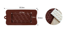 Load image into Gallery viewer, 1PCS Silicone Mold 12 Cells Chocolate Mold Fondant Candy Bar Mould Cake Mode Decoration Kitchen Baking Accessories Silicone Break Apart Chocolate Molds Candy Protein Bar Silicone Mold
