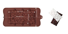 Load image into Gallery viewer, 1PCS Silicone Mold 12 Cells Chocolate Mold Fondant Candy Bar Mould Cake Mode Decoration Kitchen Baking Accessories Silicone Break Apart Chocolate Molds Candy Protein Bar Silicone Mold
